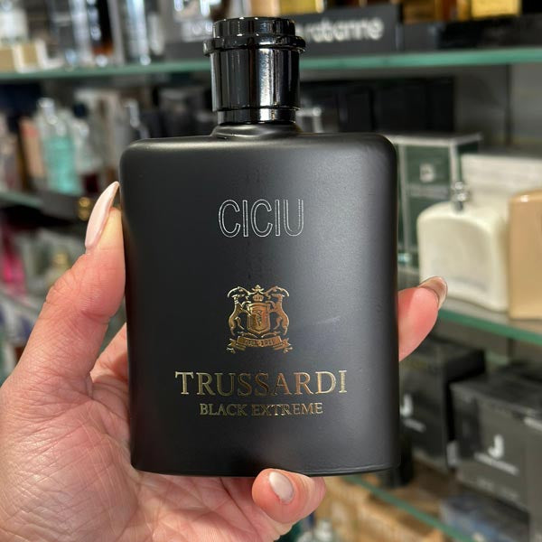 TRUSSARDI BLACK EXTREMEEAU DE TOILETTE 100 ML - Tre Pi Profumerie