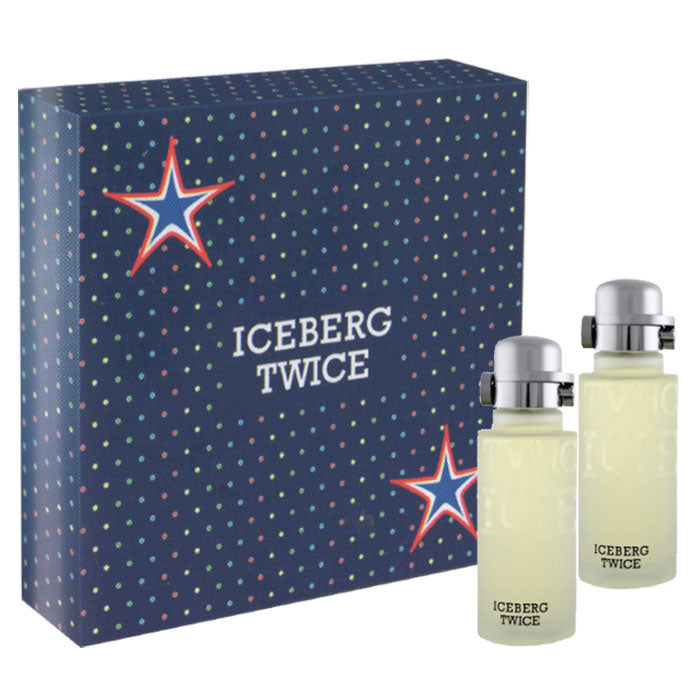 ICEBERG TWICE HOMME COFANETTO EDT 75 ML + DOPOBARBA 75 ML - Tre Pi Profumerie
