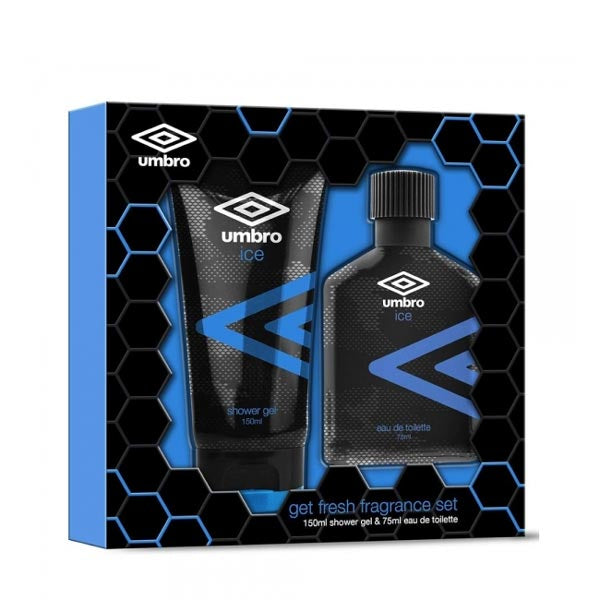 UMBRO ICE COFANETTO SHOWER GEL 75 ML + EAU DE TOILETTE - Tre Pi Profumerie
