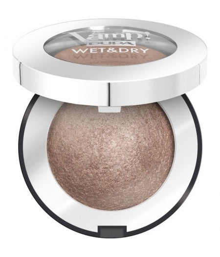 PUPA OMBRETTO VAMP WET E DRY GOLDEN TAUPE 102 - Tre Pi Profumerie
