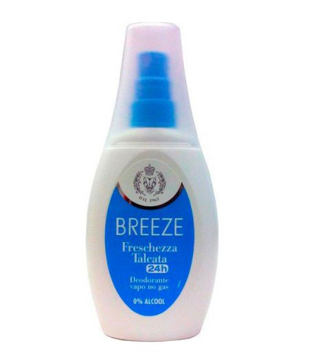 BREEZE DEODORANTE VAPO NO GAS FRESCHEZZA TALCATA 75 ML - Tre Pi Profumerie