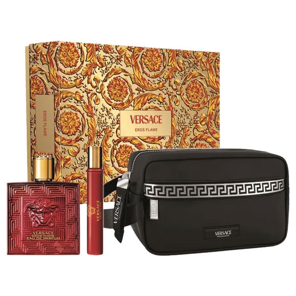 VERSACE COFANETTO REGALO EROS FLAME EDP100+10+BAG - Tre Pi Profumerie