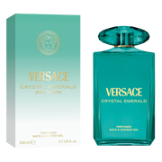 VERSACE CRYSTAL EMERALD POUR FEMME BATH & SHOWER GEL 200 ML