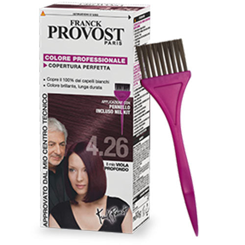 FRANCK PROVOST COLORAZIONE PERMANENTE VIOLA PROFONDO 4,26 - Tre Pi Profumerie