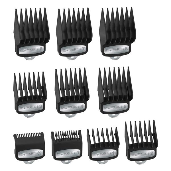 WAHL PROFESSIONAL SET RIALZI PREMIUM COMBS POLY 10 PEZZI - Tre Pi Profumerie