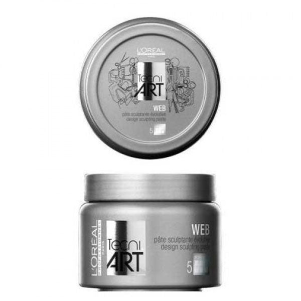 L'OREAL TECNI ART WEB DESIGN SCULPTING PASTE 150 ML - Tre Pi Profumerie