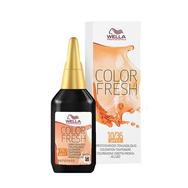 WELLA COLOR FRESH BIONDO MEDIO SABBIA RAMATO 7/74 - Tre Pi Profumerie