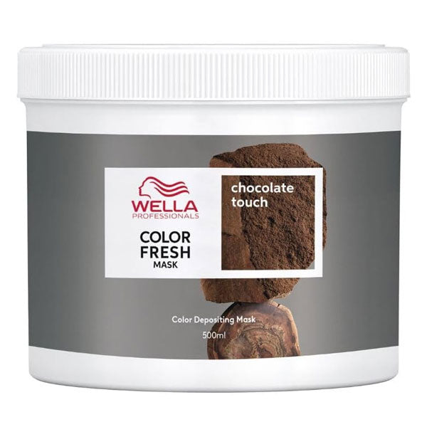 WELLA COLOR FRESH MASCHERA PIGMENTATA CHOCOLATE 500 ML - Tre Pi Profumerie