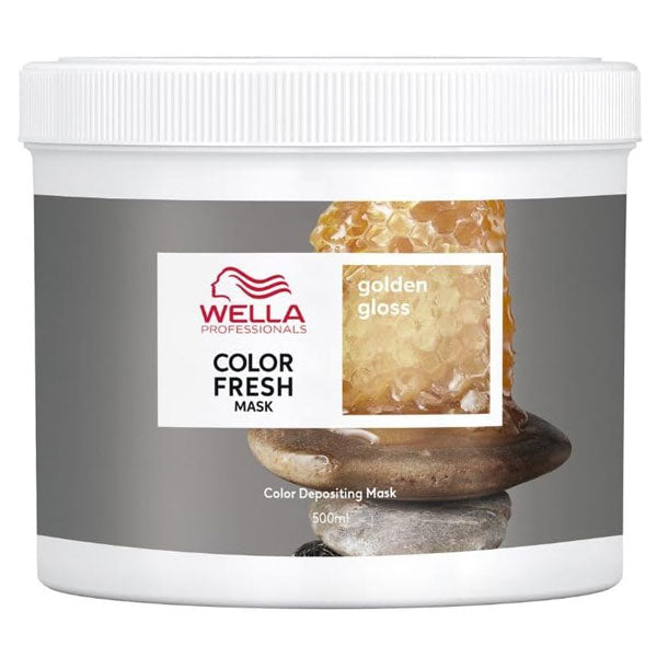 WELLA COLOR FRESH MASCHERA PIGMENTATA GOLDEN GLOSS 500 ML - Tre Pi Profumerie