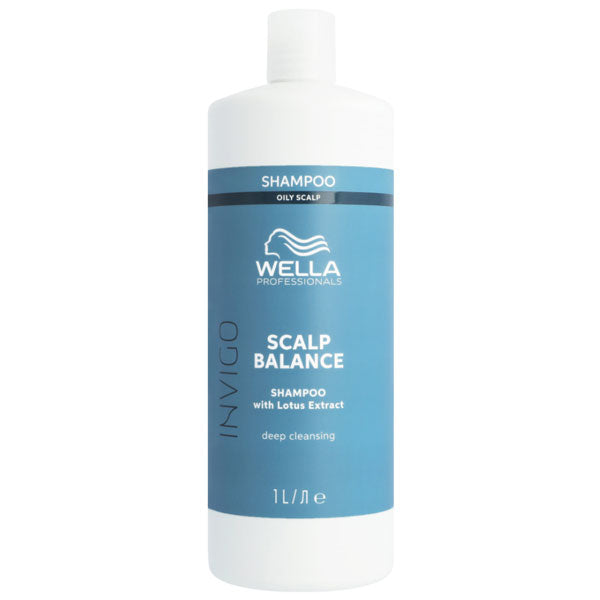 WELLA INVIGO SCALP BALANCE SHAMPOO DEEP CLEANSING 1000 ML - Tre Pi Profumerie