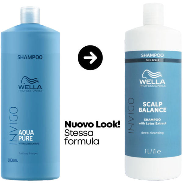 WELLA INVIGO SCALP BALANCE SHAMPOO DEEP CLEANSING 1000 ML - Tre Pi Profumerie