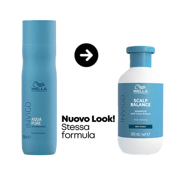 WELLA INVIGO SCALP BALANCE SHAMPOO DEEP CLEANSING 300 ML - Tre Pi Profumerie