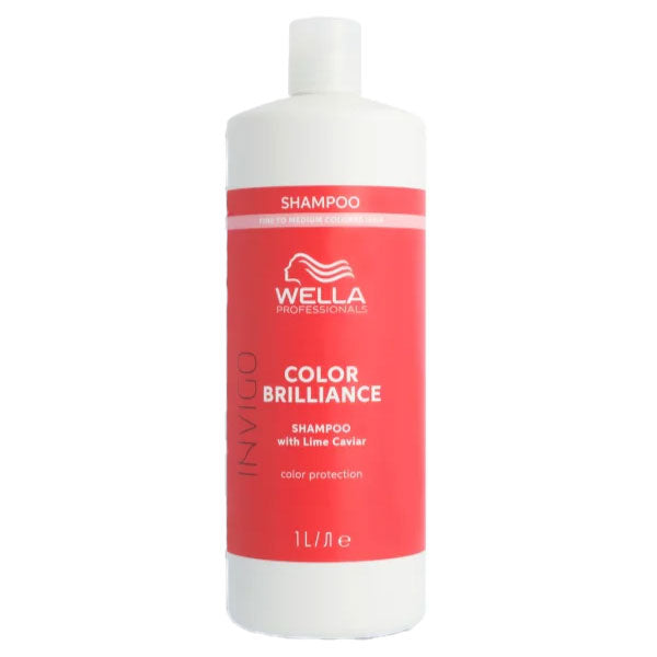 WELLA INVIGO COLOR BRILLIANCE SHAMPOO CAPELLI FINI 1000 ML - Tre Pi Profumerie