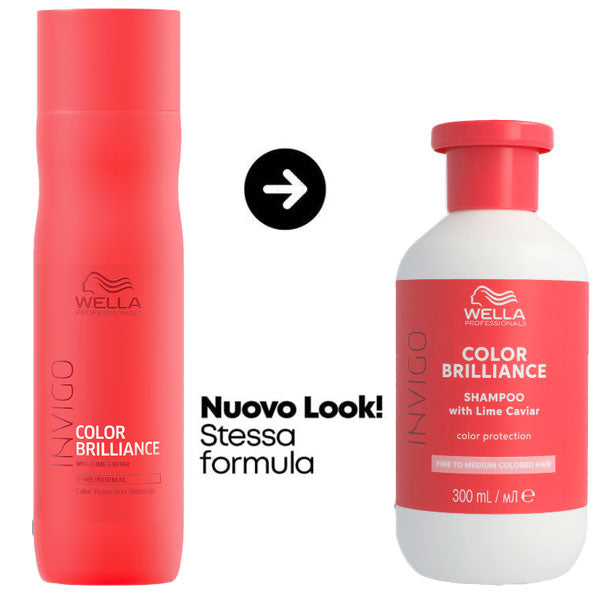 WELLA INVIGO COLOR BRILLIANCE SHAMPOO CAPELLI FINI 300 ML - Tre Pi Profumerie