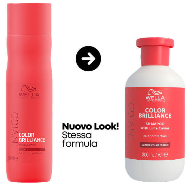 WELLA INVIGO COLOR BRILLIANCE SHAMPOO CAPELLI GROSSI 300 ML - Tre Pi Profumerie