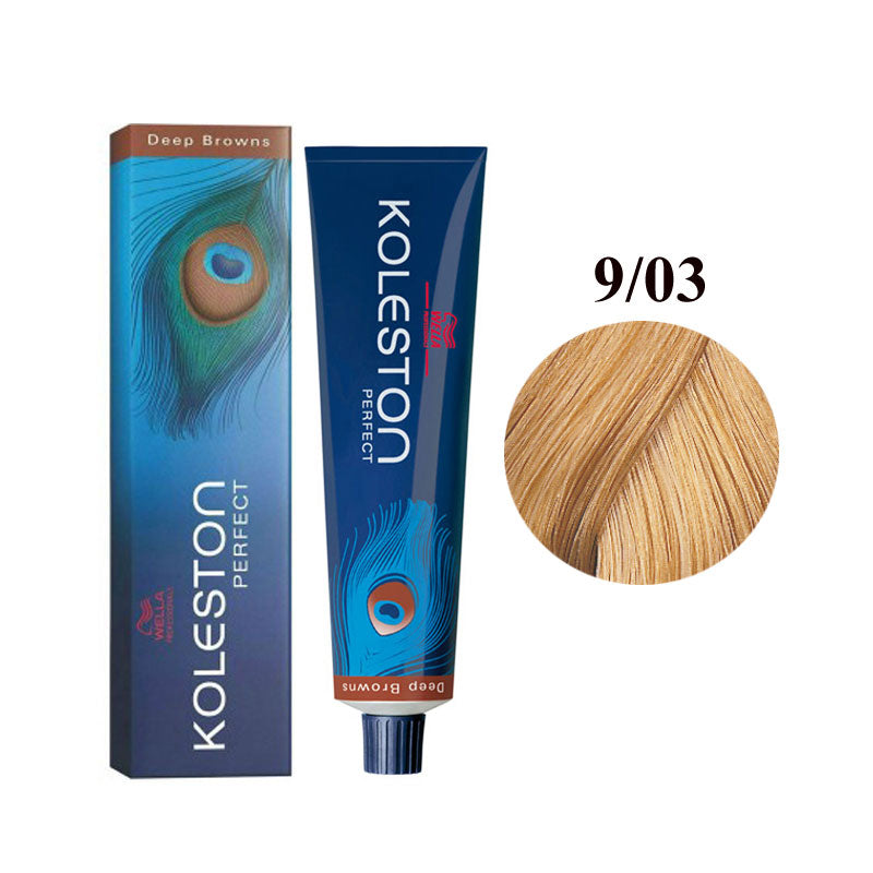 WELLA KOLESTON PERFECT BIONDO CHIARISSIMO NATURALE DORATO 9/03 - Tre Pi Profumerie
