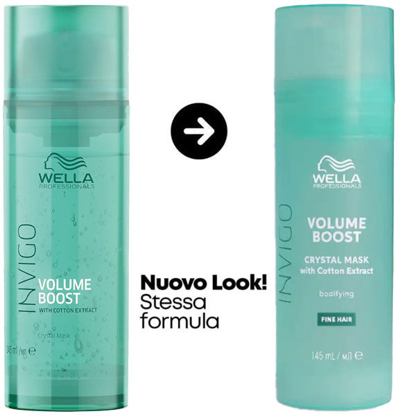 WELLA INVIGO VOLUME BOOST CRYSTAL MASK 145 ML - Tre Pi Profumerie