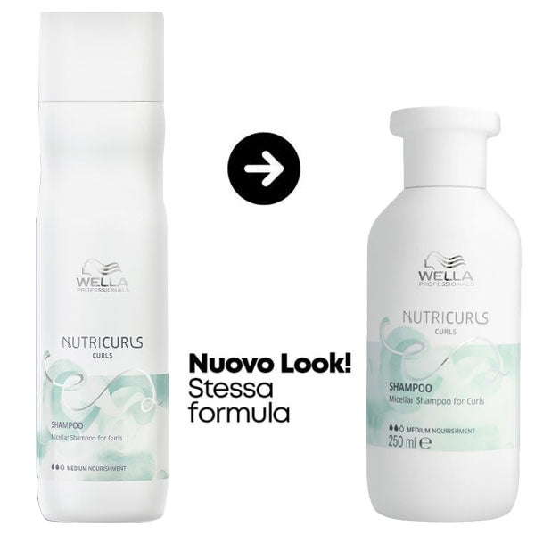 WELLA NUTRI CURLS SHAMPOO CAPELLI RICCI 250 ML - Tre Pi Profumerie