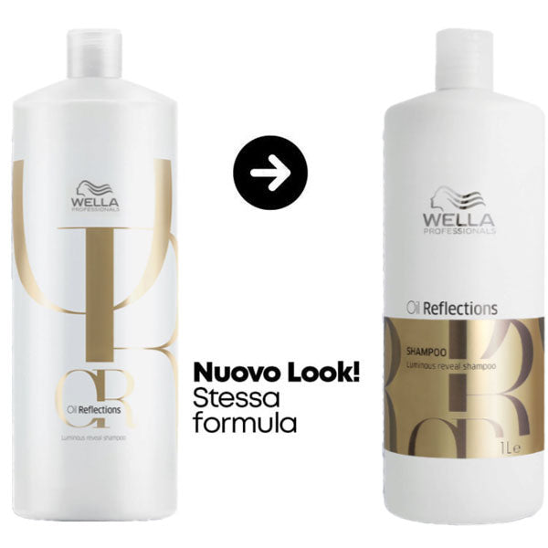 WELLA OIL REFLECTIONS SHAMPOO RIVELATORE DI LUMINOSITA 1000 ML - Tre Pi Profumerie