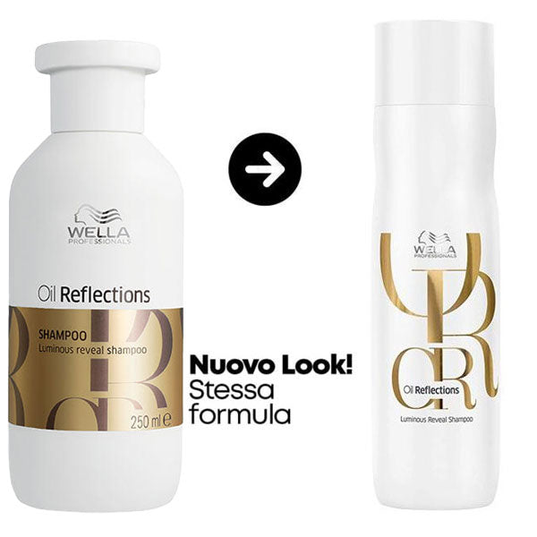 WELLA OIL REFLECTIONS SHAMPOO RIVELATORE DI LUMINOSITA 250 ML - Tre Pi Profumerie