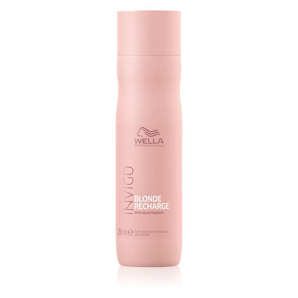 WELLA INVIGO BLONDE RECHARGE COOL BLONDE C.REFRESH SHAMPO 250ML - Tre Pi Profumerie
