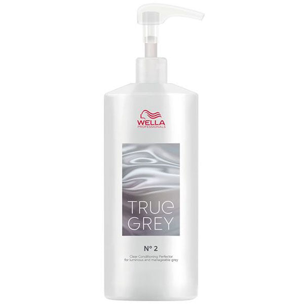 WELLA TRUE GREY N°2 CLEAR CONDITIONING PERFECTOR 500ML - Tre Pi Profumerie