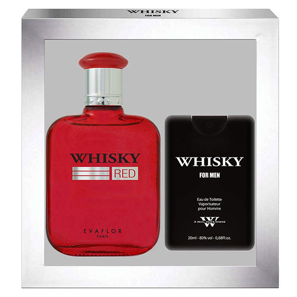 WHISKY RED MEN COFANETTO EDT 100 ML + DEODORANTE 150 ML - Tre Pi Profumerie