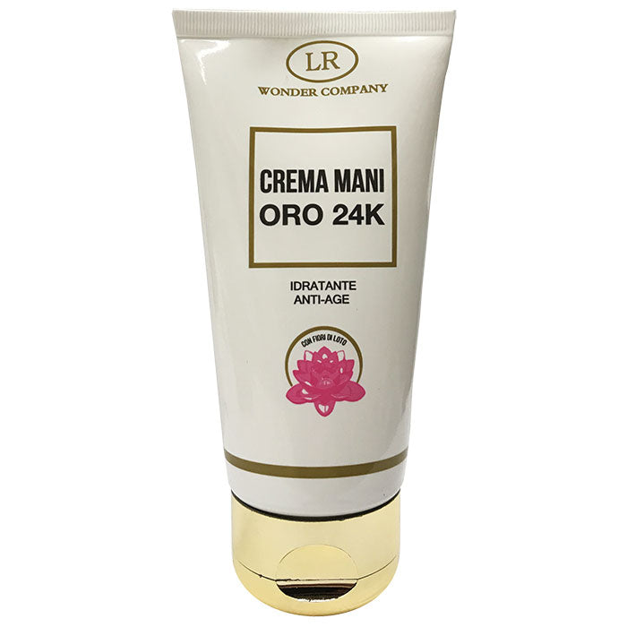 WONDER COMPANY HOLLYWOOD CREMA MANI ORO IDRATANTE ANTIAGE 75 ML - Tre Pi Profumerie