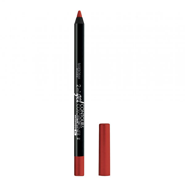 DEBORAH 2IN1 GEL CONTOUR & COLOR LIP LINER WATERPROOF 06 - Tre Pi Profumerie