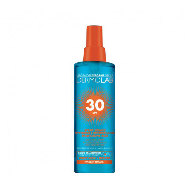 DERMOLAB SPRAY SOLARE INVISIBILE E RINFRESCANTE SPF 30 200 ML - Tre Pi Profumerie