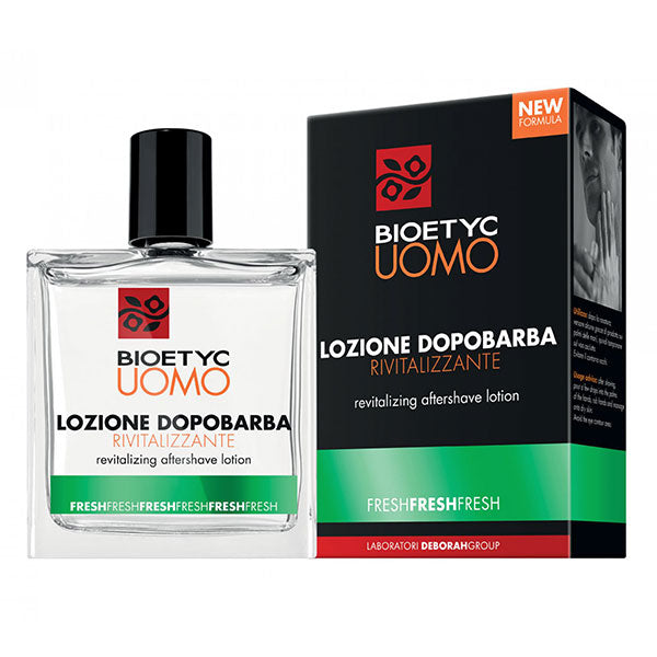 BIOETYC UOMO LOZIONE DOPOBARBA RIVITALIZZANTE FRESH 100 ML - Tre Pi Profumerie