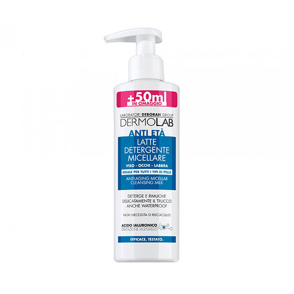 DERMOLAB ANTI ETA LATTEDETERGENTE MICELLARE 250 ML - Tre Pi Profumerie