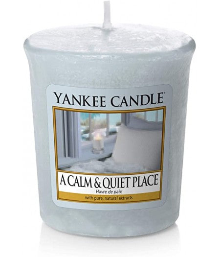 YANKEE CANDLE CANDELA PROFUMATA VOTIVE CALM & QUIET PL - Tre Pi Profumerie