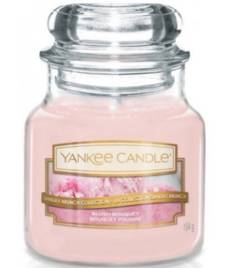 YANKEE CANDLE CANDELA PROFUMATA SMALL BLUSH BOUQUET - Tre Pi Profumerie