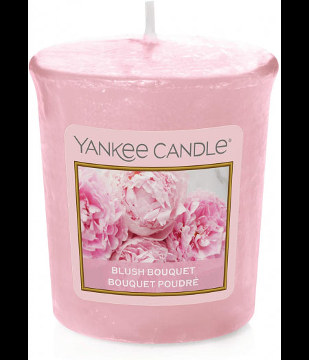 YANKEE CANDLE CANDELA PROFUMATA VOTIVE BLUSH BOUQUET - Tre Pi Profumerie