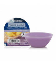 YANKEE CANDLE CANDELA PROFUMATA WAX MELT SINGLE LEMON LAVENDER - Tre Pi Profumerie