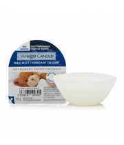 YANKEE CANDLE CANDELA PROFUMATA WAX MELT SINGLE SOFT BLANKET - Tre Pi Profumerie