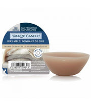 YANKEE CANDLE CANDELA PROFUMATA WAX MELT SINGLE WARM CASHMERE - Tre Pi Profumerie
