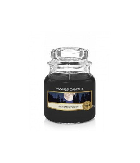 YANKEE CANDLE CANDELA PROFUMATA MEDIUM MIDSUMMERS NIGH - Tre Pi Profumerie