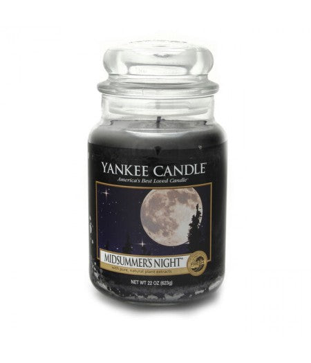 YANKEE CANDLE CANDELA PROFUMATA LARGE MIDSUMMERS NIGHT - Tre Pi Profumerie