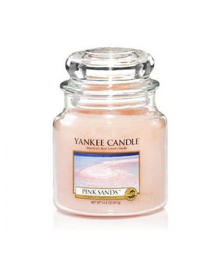 YANKEE CANDLE CANDELA PROFUMATA SMALL PINK SANDS - Tre Pi Profumerie