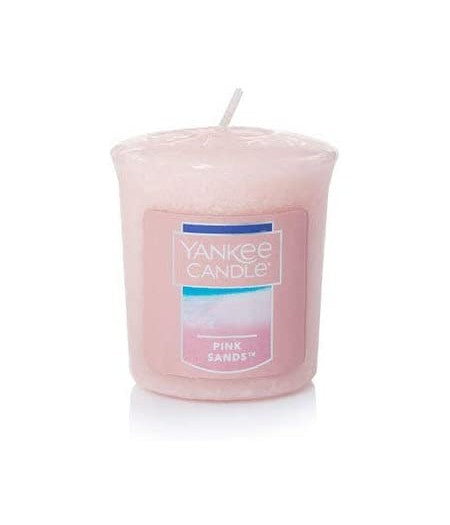 YANKEE CANDLE CANDELA PROFUMATA VOTIVE PINK SANDS - Tre Pi Profumerie
