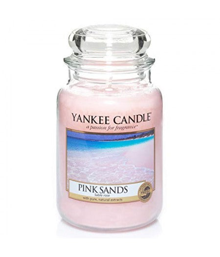 YANKEE CANDLE CANDELA PROFUMATA LARGE PINK SANDS - Tre Pi Profumerie