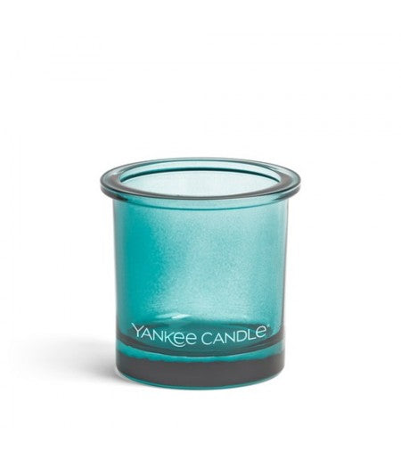 YANKEE CANDLE CANDELA PROFUMATA POP TEA LIGHT VOTIVE TEAL - Tre Pi Profumerie