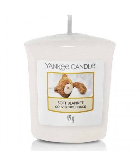YANKEE CANDLE CANDELA PROFUMATA VOTIVE SOFT BLANKET - Tre Pi Profumerie