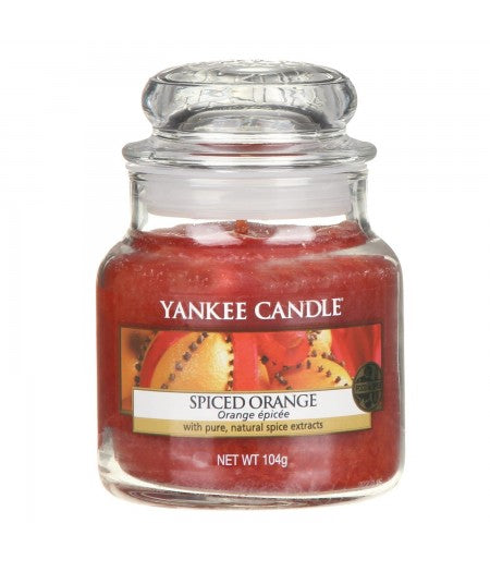 YANKEE CANDLE CANDELA PROFUMATA MEDIUM SPICED ORANGE - Tre Pi Profumerie