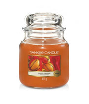 YANKEE CANDLE CANDELA PROFUMATA SMALL SPICED ORANGE - Tre Pi Profumerie