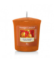 YANKEE CANDLE CANDELA PROFUMATA VOTIVE SPICED ORANGE - Tre Pi Profumerie