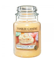 YANKEE CANDLE CANDELA PROFUMATA LARGE VANILLA CUPCAKE - Tre Pi Profumerie