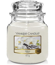 YANKEE CANDLE CANDELA PROFUMATA MEDIUM VANILLA - Tre Pi Profumerie